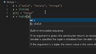 #7 Tuples (Python Tutorial)