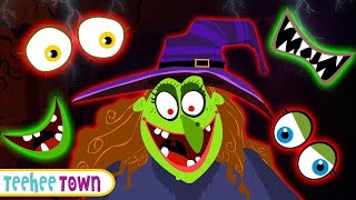 Haunted Wrong Face Witch Halloween Song + Spooky Scary Skeletons Songs By Teehee Town