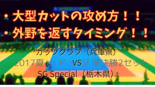 【ドッジボーラー必見！！】第27回全日本ドッジボール選手権　全国大会　準決勝2セット　ガッツクラブ（兵庫県）　対　SG Special（栃木県）