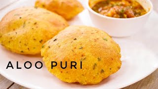 बच्चाहरु को लागि स्वादीलो र सजिलो खाजा आलुपूरी यसरी बनाउनूहोस | Aloo Puri Nepali Recipe | #aloopuri