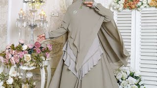 wao 5 model gamis syar'i  terbaru bulan ini plus harga|minat hub 081545041766