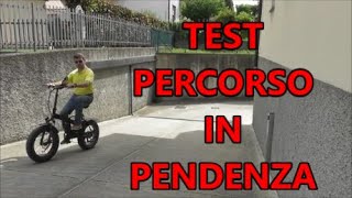 E BIKE SMARTWAY M1X TEST PENDENZA