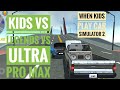 🤣Kids vs legend  vs Ultra Pro Max🔥, car simulator 2 gameplay 🔥