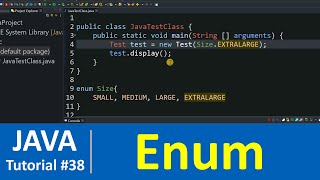 Java Tutorial #38 - Enum in Java Programming (Examples)