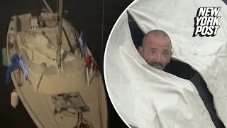 Tampa's 'Lieutenant Dan' emerges unscathed after braving Milton's fury on his sailboat