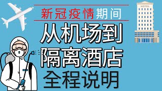 新冠疫情期间从国外机场出发到抵达中国隔离酒店入住全程说明