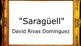 Saragüell - David Rivas Domínguez [Pasodoble]