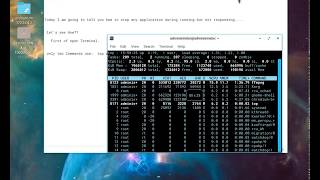 Force stop Any application on linux machine through Terminal.