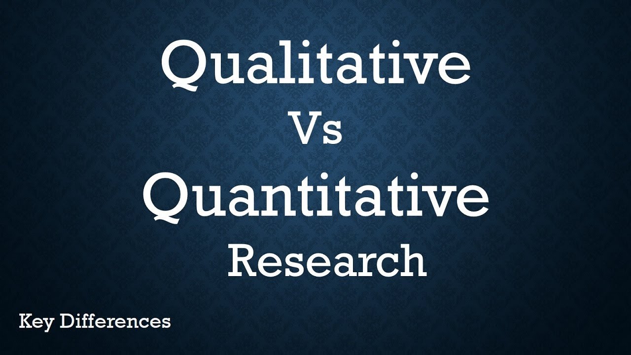 Qualitative Vs Quantitative Research: Difference Between Them With ...