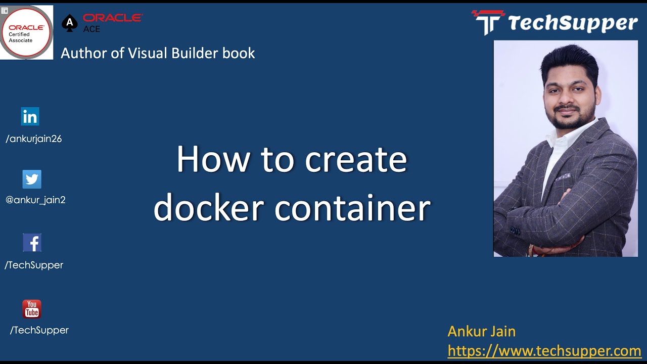 How To Create A Docker Container - YouTube