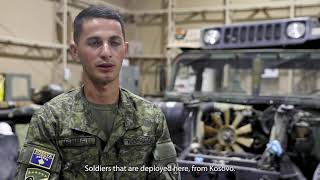 Kosovar Soldiers Among the First to Ever Deploy to Middle East with U.S. Army National Guard