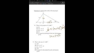 ACT,EST Cicles,triangles,solids and functions