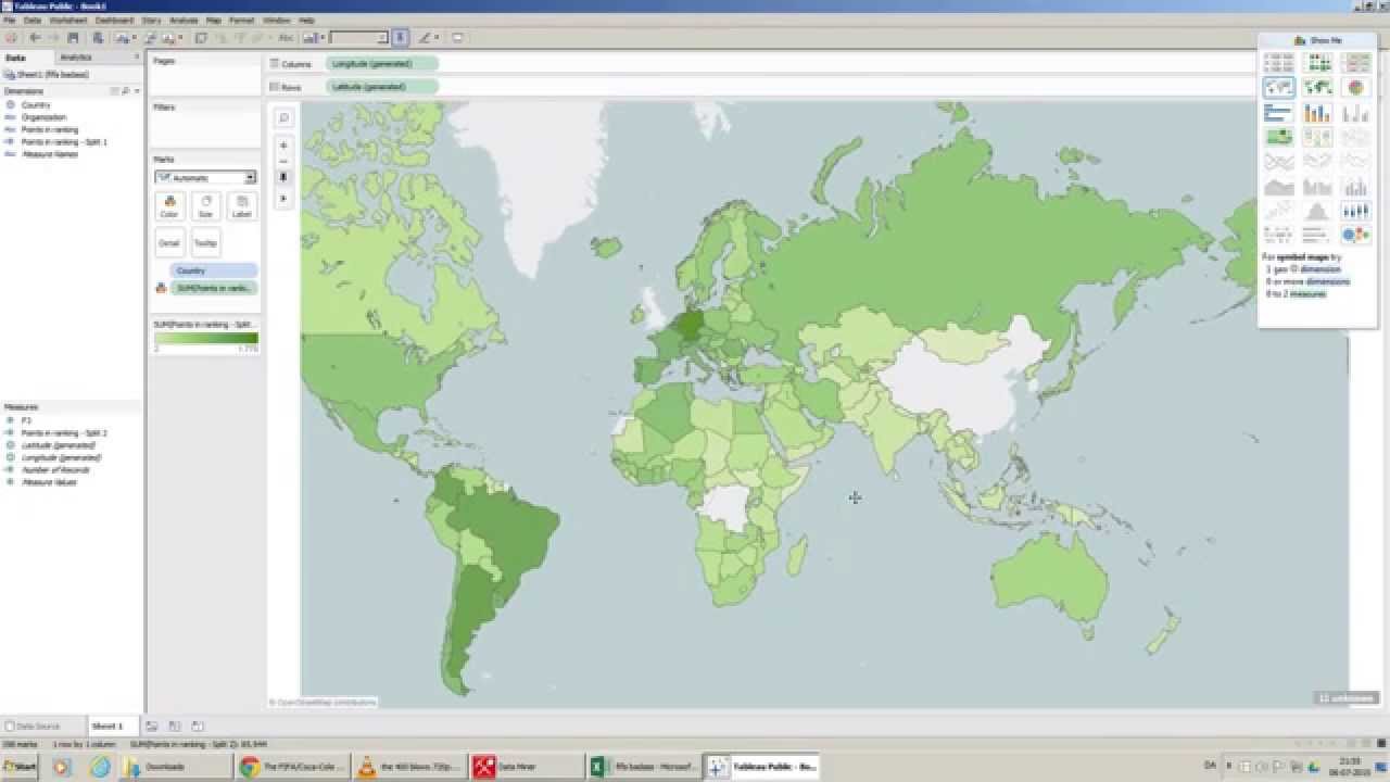How To Make A World Map Afp Cv