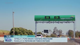 Free Flow: sistema de pedágio sem cabines começa a funcionar em rodovia de Itápolis