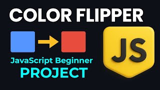 Color Flipper in Just 10 Minutes! 🔥 JavaScript Beginner Project for Web Devs