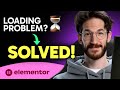 How to SOLVE ELEMENTOR LOADING PROBLEM in Elementor (Step by Step)