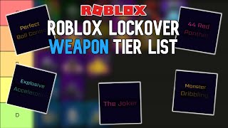 Roblox Lockover Weapon Tier List