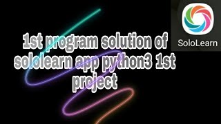 python3 first project solution for sololearn app|a simple calculator in three rows