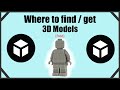 Where to find 3D Models (FREE)