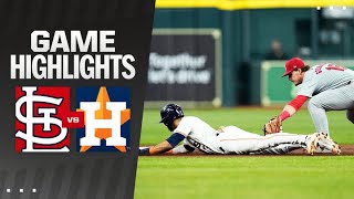 Cardinals vs. Astros Game Highlights (6/5/24) | MLB Highlights