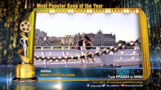 Most Popular Song of the Year | Nominations | PTC Punjabi Film Awards 2016 | PTC Punjabi