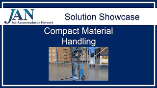 Solution Showcase: Compact Material Handling