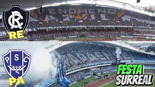 SENSACIONAL! Mosaícos MAIS BONITOS DO BRASIL - Remo x Paysandu CLÁSSICO RE-PA