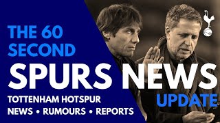 THE 60 SECOND SPURS NEWS UPDATE: Paratici to Leave With Conte, £4M Compensation, Mason Took Training