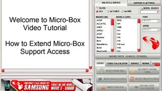 How To Extend Micro-Box Support Access