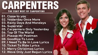 Carpenters Greatest Hits Collection Full Album   The Carpenter Songs   Best Of Carpenter