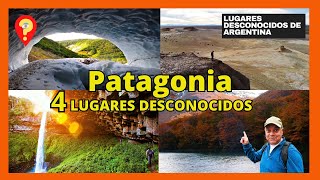 DONDE ESTAN Y COMO LLEGAR A LOS LUGARES DESCONOCIDOS DE LA PATAGONIA