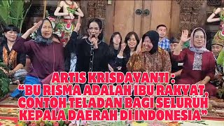 Hormat Krisdayanti Untuk Bu Risma