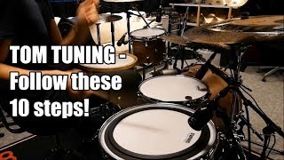 10 Steps to Tuning Great Sounding Toms - Siros Vaziri