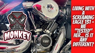 Harley Davidson 131 Screaming Eagle Crate Motor - What's it like as an everyday rider?