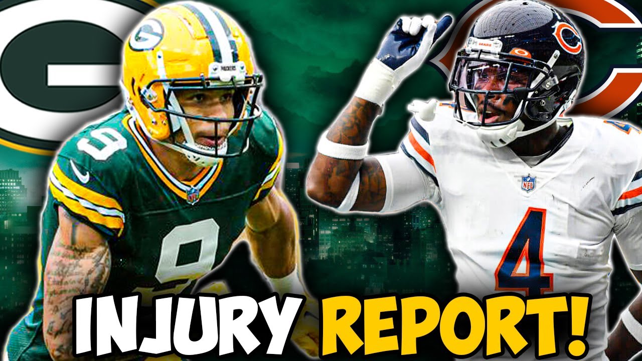 Packers Vs Bears Thursday Injury Report! Christian Watson, Romeo Doubs ...