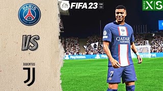 Fifa 23 Xbox Series S Gameplay - PSG vs Juventus (UCL Final)