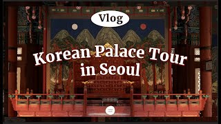 Korean Royal Palace Tour Vlog | Virtual Seoul Walking Trip (Historic National Treasure of Korea)