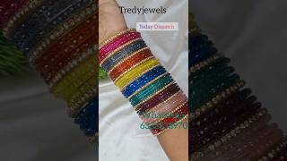 Today Dispatch WhatsApp 6382838970 #jewellery #bangles #glassbangles #raindrop #shorts