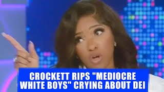 Jasmine Crockett UNLOADS On Racist \