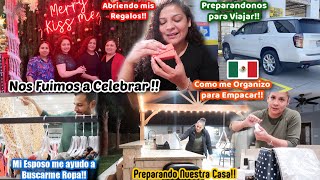 Celebramos con mi Hermana‼️+Preparándonos para Viajar🇲🇽+Alistando mi Casa, Habra Fiesta🥳+ORGANIZO😮‍💨