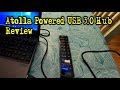 Atolla Powered USB 3.0 Hub (7 USB and 4 Smart Charging Ports) Review