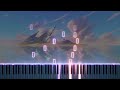 「a distant farewell 久遠の別れ」piano ピアノ