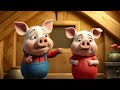 full story 3 little pigs u0026 the wolf i pixar 3d animation fairy tales for kids i bed time story