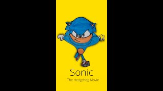 How To Draw Sonic From Sonic The Hedgehog Movie #shorts