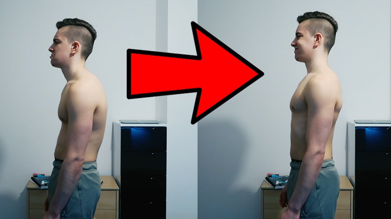 How To Fix Your Posture At Home In 4 Moves Youtube