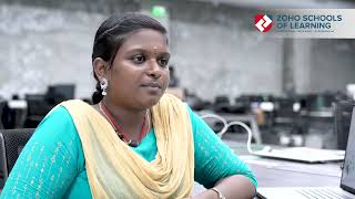 Zoho School of Technology - Ms.Sathiyapriya - Class of 2024