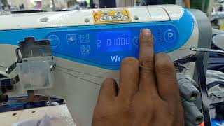Jack W4 flatlock Control panel Speed Lock maintenance