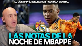 ¿UN 10 PARA MBAPPÉ CON SU HAT TRICK? LAS NOTAS DEL VALLADOLID 0-3 REAL MADRID | LA LIGA