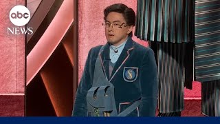 Oscars 2025: Bowen Yang misses memo to coordinate with fellow presenters for best costume