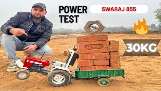 MINI SWARAJ-855 🔥 POWER TEST OFF ROADING TEST  @INDIAN_TOY_HUB